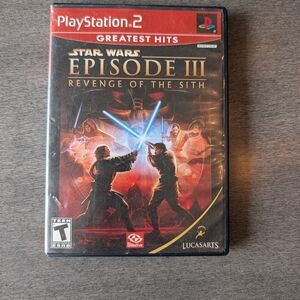 PS2 PlayStation 2 Star Wars Episode III Revenge of the Sith Vidéo 🎮 Game